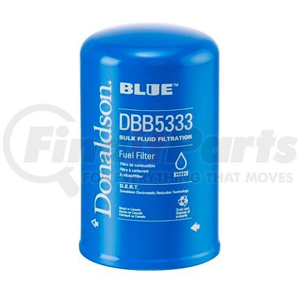 DBB5333 by DONALDSON - Clean Solutions Bulk Fluids Fuel Filter - 7.60 in., Spin-On Style