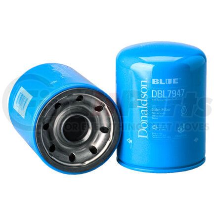 DBL7947 by DONALDSON - Blue Engine Oil Filter - 6.30 in., Full-Flow Type, Spin-On Style, Synteq Media Type
