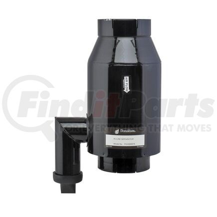H000878 by DONALDSON - Engine Air Intake Separator - 17.24 in., Vertical