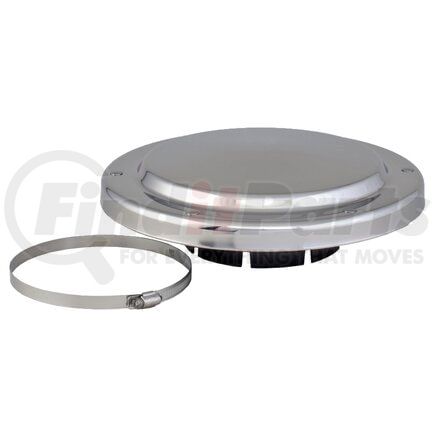 H001756 by DONALDSON - Air Inlet Hood - 2.68 in. height, Stainless Steel