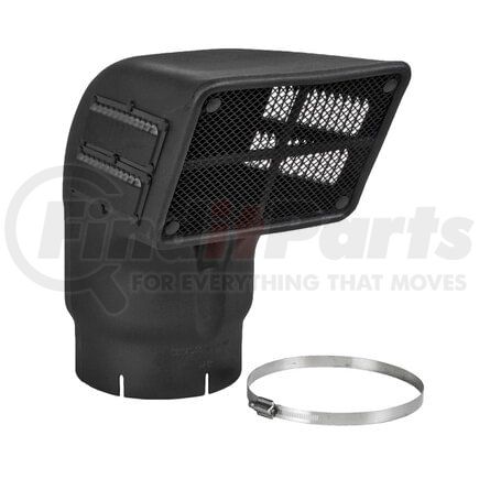 H001661 by DONALDSON - Engine Air Intake Snorkel - 10.91 in. width, 16.16 in. height, 16.97 in. depth