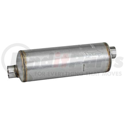 M065034 by DONALDSON - Exhaust Muffler - 23.00 in. Overall length, Round