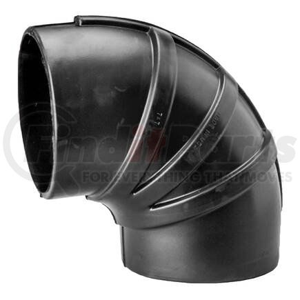 P105536 by DONALDSON - Engine Air Intake Elbow Hose - 45 deg. angle, Rubber