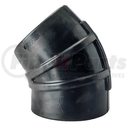 P105548 by DONALDSON - Engine Air Intake Elbow Hose - 45 deg. angle, Rubber