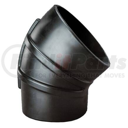 P133339 by DONALDSON - Engine Air Intake Elbow Hose Connector - 45 deg. angle, Rubber