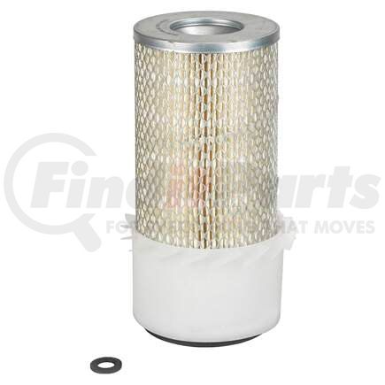 P148966 by DONALDSON - Air Filter - 10.98 in. length, Primary Type, Finned Style, Cellulose Media Type