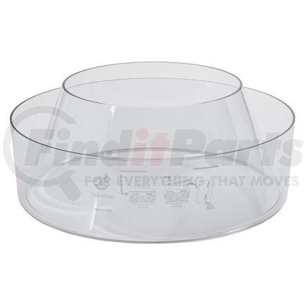 P158324 by DONALDSON - Air Cleaner Bowl - 6.47 in. Length, 10.00 in. Inner dia., 15.94 in. Outer dia.