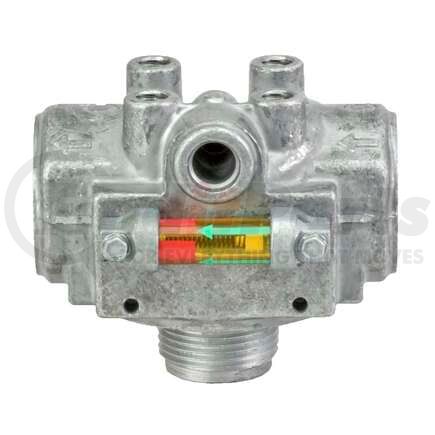 P166416 by DONALDSON - Hydraulic Filter Head - 3.38 in., 1-11 1/2 NPT Inlet/Outlet Size, with Bypass Valve