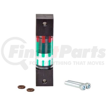 P165965 by DONALDSON - Hydraulic Visual Service Indicator - 2.50 in., 25 psid, Visual Style, Sliding Bar Type