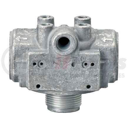 P169317 by DONALDSON - Hydraulic Filter Head - 4.08 in., 3/4-14 NPT Inlet/Outlet Size, with Bypass Valve