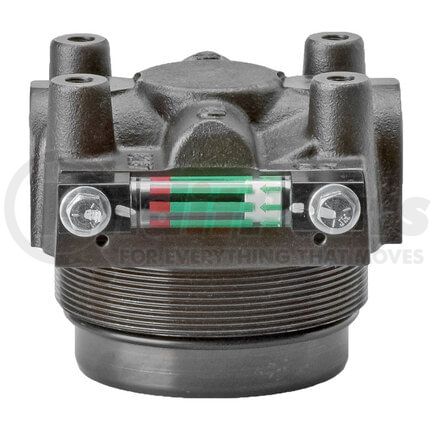 Donaldson P170489 Engine Cylinder Head Assembly Hydraulic Filter Head - 4.65 in., SAE-12 Inlet/Outlet Size, with Bypass Valve