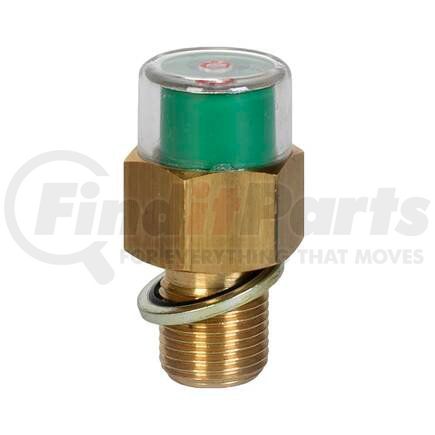 P171945 by DONALDSON - Hydraulic Visual Service Indicator - 2.32 in., 72.5 psid, Visual Style, Pop-Up Button Type, Auto Reset Function