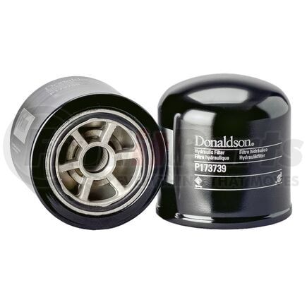 P173739 by DONALDSON - Duramax Hydraulic Filter - 3.93 in., Spin-On Style, Synthetic Media Type