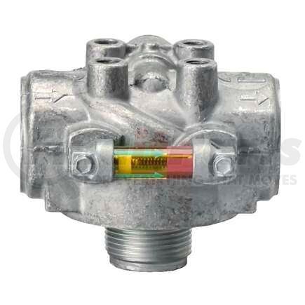 P179381 by DONALDSON - Hydraulic Filter Head - 4.00 in., SAE-16 Inlet/Outlet Size, with Bypass Valve