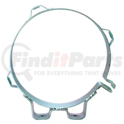 P227803 by DONALDSON - Exhaust Muffler Clamp - 2.01 in. width, 0.43 in. Bolt Hole dia.