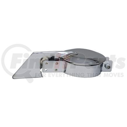 Donaldson P270837 Air Filter Housing Mount Cap Exhaust Pipe Rain Cap - 4.02 in. OD Pipe, Chrome Plate