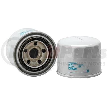P502009 by DONALDSON - Engine Oil Filter - 2.52 in., Full-Flow Type, Spin-On Style, Cellulose Media Type, with Bypass Valve