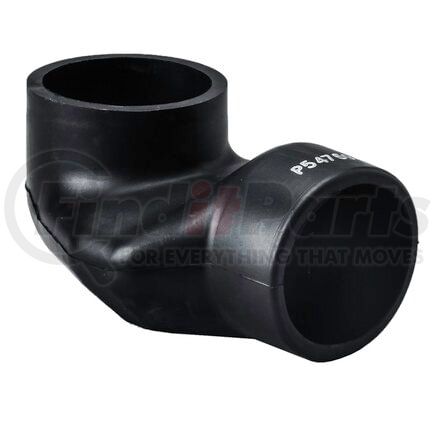 P547694 by DONALDSON - Engine Air Intake Elbow Hose Connector - 90 deg. angle, Rubber