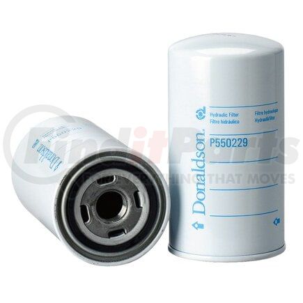 P550229 by DONALDSON - Hydraulic Filter - 7.01 in., Spin-On Style, Cellulose Media Type
