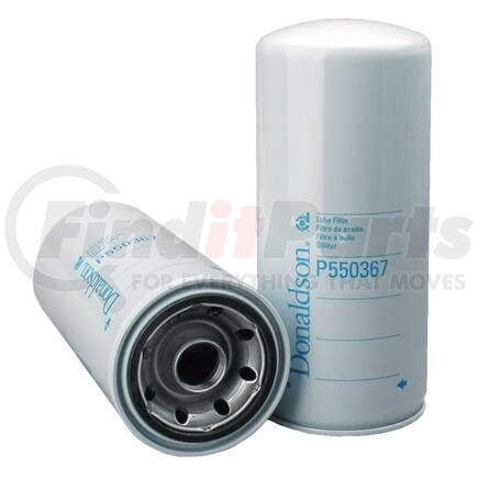 P550367 by DONALDSON - Engine Oil Filter - 12.13 in., Full-Flow Type, Spin-On Style, Cellulose Media Type, with Bypass V...