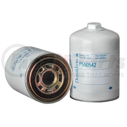 P550542 by DONALDSON - Hydraulic Filter - 5.95 in., Spin-On Style