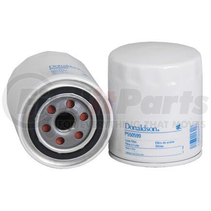 P550599 by DONALDSON - Engine Oil Filter - 4.33 in., Spin-On Style, Full-Flow Type