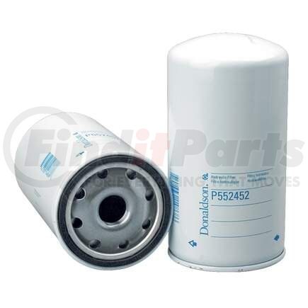 P552452 by DONALDSON - Hydraulic Filter - 8.09 in., Spin-On Style