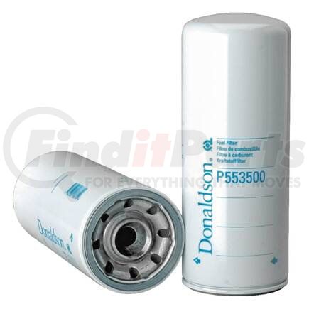 Donaldson P553500 Fuel Filter Fuel Filter - 11.73 in., Secondary Type, Spin-On Style, Cellulose Media Type