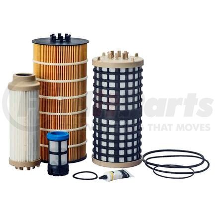 P559646 by DONALDSON - Air / Cabin Air / Fuel / Engine Oil Filter Kit - Detroit Diesel Engines - 2008 To 2012 Models