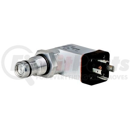 P567458 by DONALDSON - Hydraulic Visual Service Indicator - 3.00 in., 35 psid, 115V AC / 28V DC, 2 AMP, Visual/Electrical Style, Hirschmann Connector Style, Viton Seal Material