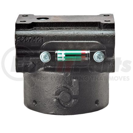 Donaldson P567640 Engine Cylinder Head Assembly Hydraulic Filter Head - 5.00 in., 1 1/2 SAE 4 Bolt Code 61, SAE-20 O-Ring