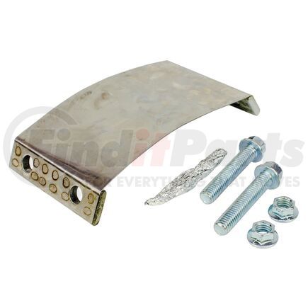 X004536 by DONALDSON - Stainless Steel Exhaust Seal Clamp Band, 2 in. (51 mm) Pipe Outside Diameter