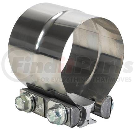 X007830 by DONALDSON - Exhaust Clamp - 3 Inch, 76mm, Stainless Steel use For Various Applications