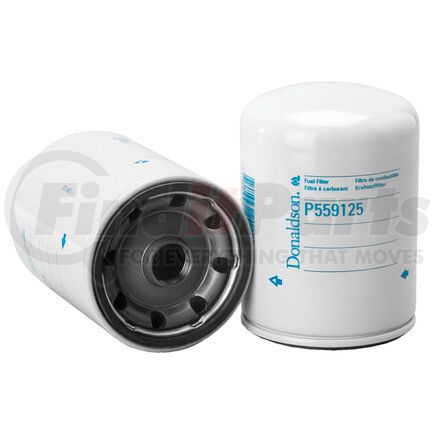 P559125 by DONALDSON - Fuel Filter - 5.79 in., Spin-On Style, Composite Media Type
