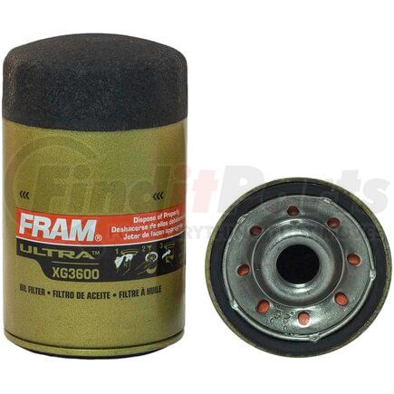 XG3600 by FRAM - Xtra Guard Full-Flow Spin-On Lube Oil Filter