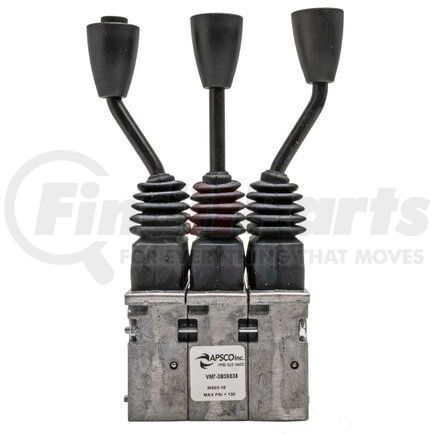 VM7-3B35S35 by APSCO - Air Control Valve - VM Series, Single Axis, 3 Banks, 35-Deg/Straight/35-Deg