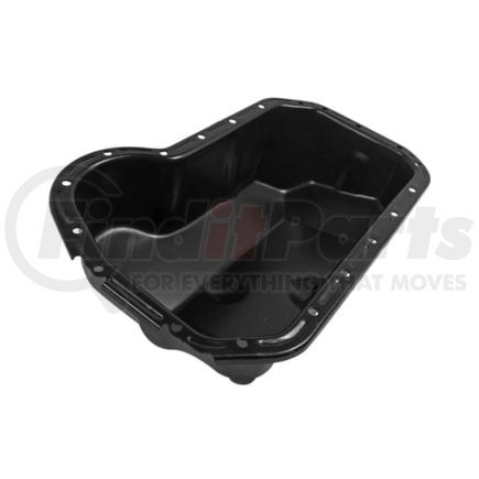 Vaico V100112 Engine Oil Pan cárter de aceite, con tapon de vaciado
