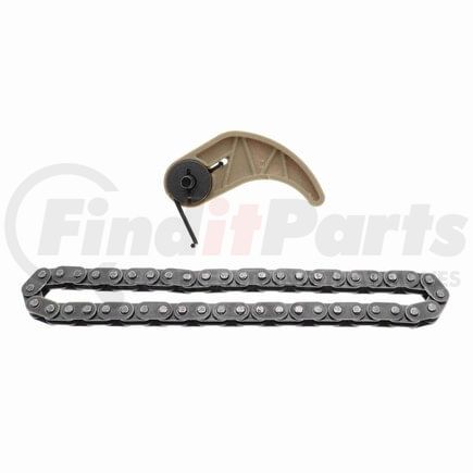 V10-5843 by VAICO - Kit cadenas, accionamiento bomba aceite