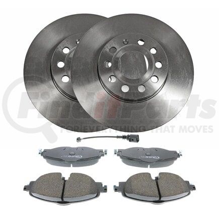 V106741 by VAICO - Brake Kit, disc brake