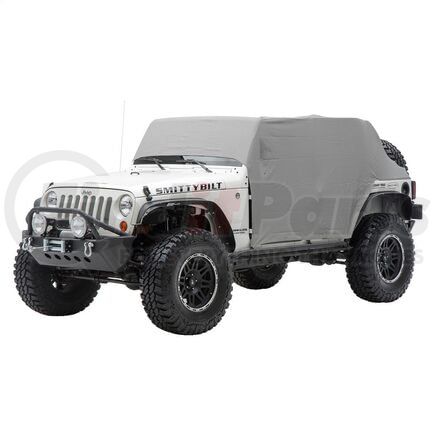 1069 by SMITTY BILT - Cab Cover w/ Door Flaps - Gray (07-18 JKU)