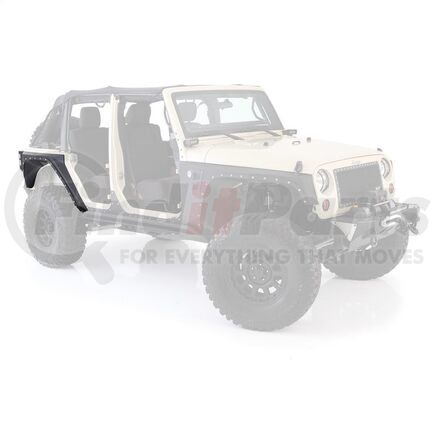 76882 by SMITTY BILT - XRC Rear Armor Corner Guards - Textured Black (07-18 JKU)