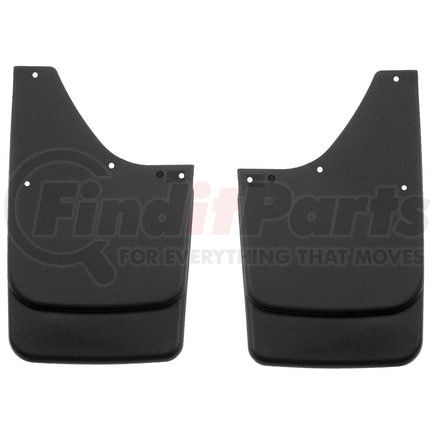 57031 by HUSKY - Custom Molded Mud Guards Black