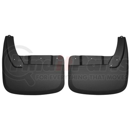 57181 by HUSKY - Custom Molded Mud Guards Black