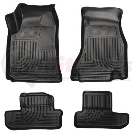 Husky 98021 Floor Liner Weatherbeater - Front & 2nd Seat Floor Liners