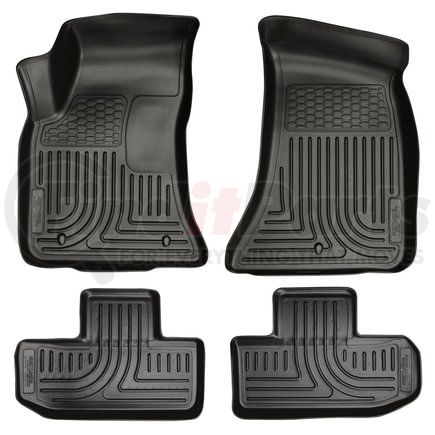 Husky 98071 Floor Liner Weatherbeater - Front & 2nd Seat Floor Liners