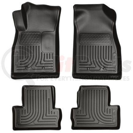 98181 by HUSKY - Weatherbeater - Front & 2nd Seat Floor Liners