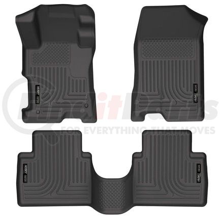 Husky 98401 Floor Liner Weatherbeater - Front & 2nd Seat Floor Liners