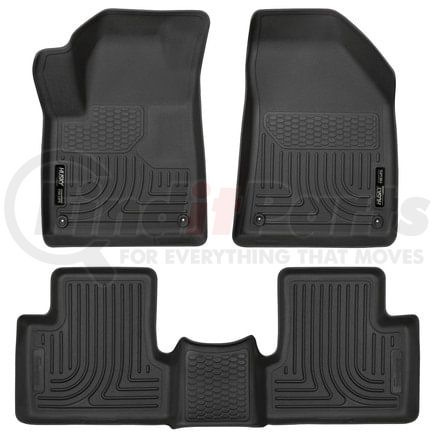 Husky 99091 Floor Liner Weatherbeater - Front & 2nd Seat Floor Liners