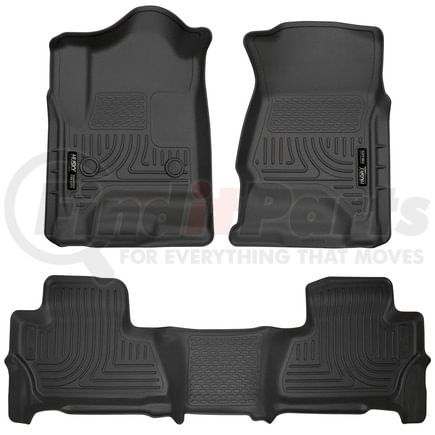 Husky 99201 Floor Liner Weatherbeater - Front & 2nd Seat Floor Liners
