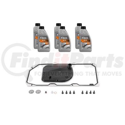 V30-2253 by VAICO - Filter W/ Oil Pan Gasket, Transmission Oil (CVT 6 ltr), Instl Hardware